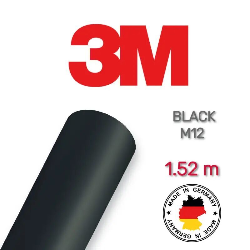 3M 2080 M12 Black Matt - 3M - ALLSTARS