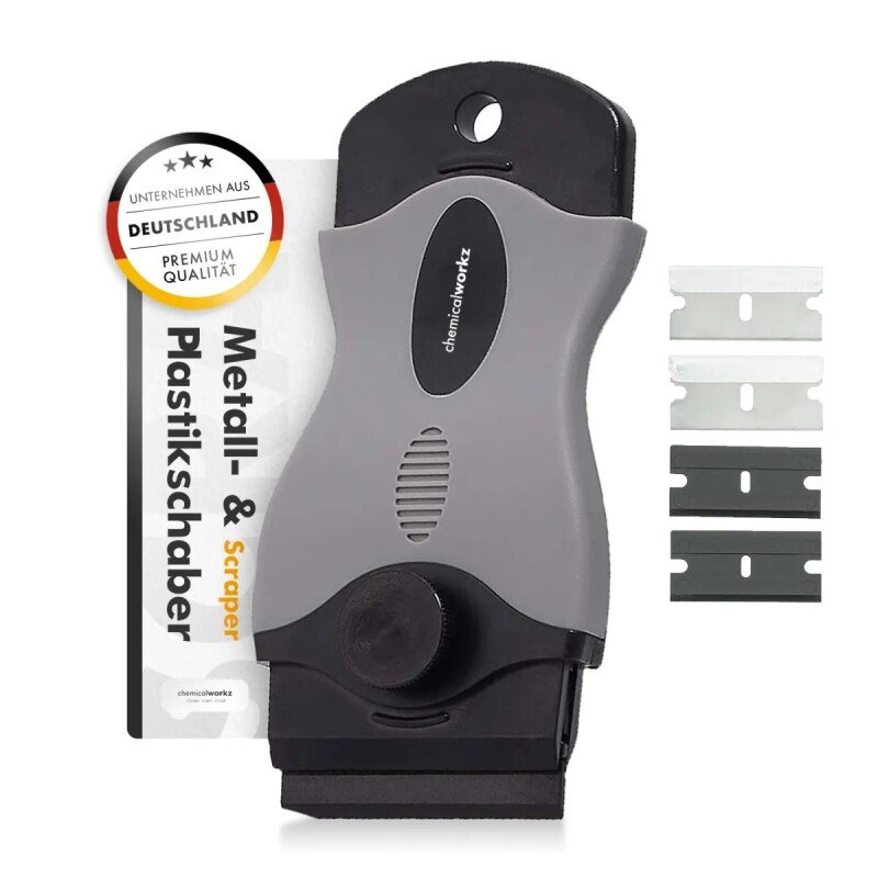 CHEMICALWORKZ SCRAPER SET METAL & PLASTIC BLADES - Skrāpju komplekts