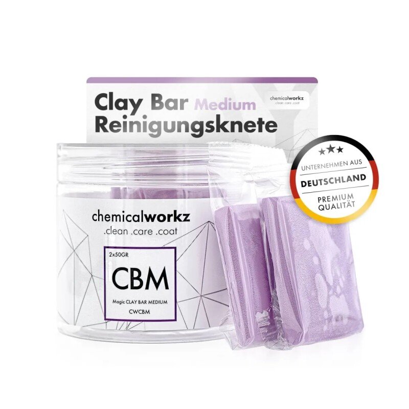CHEMICALWORKZ MAGIC CLAY BAR MEDIUM 2*50g - Tīrīšanas māls