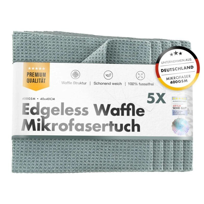 CHEMICALWORKZ EDGLESS WAFFLE TOWEL 400GSM 40x40cm - Mikrošķiedras dvielis