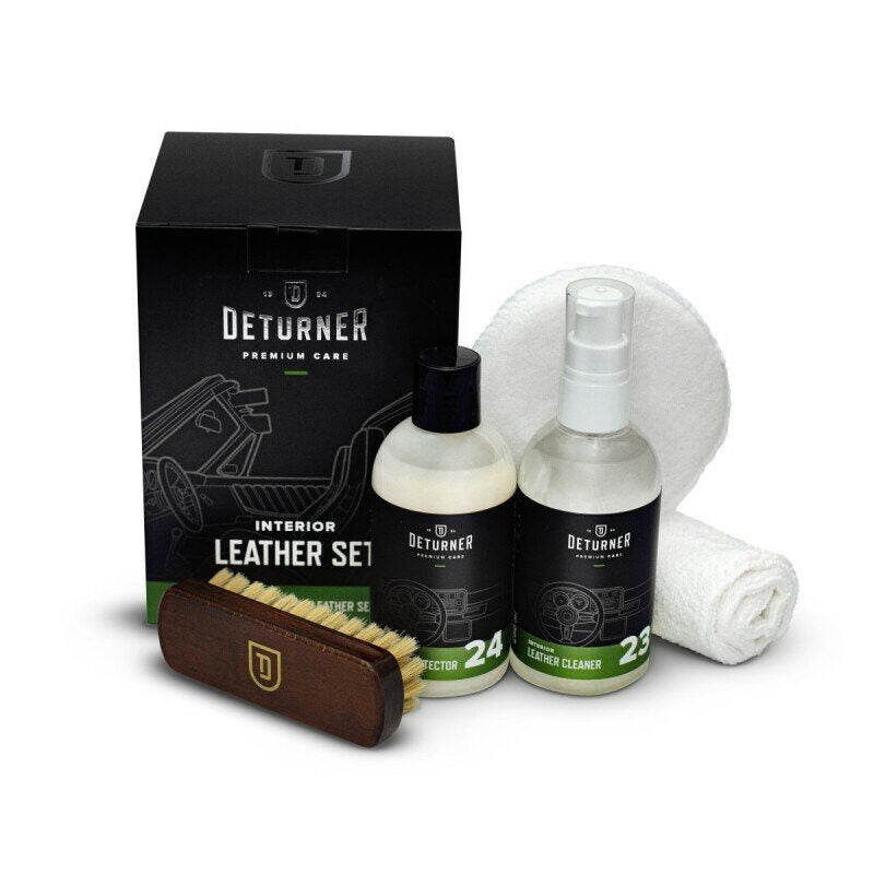 Ādas auto salona kopšanas komplekts - DETURNER LEATHER SET Image