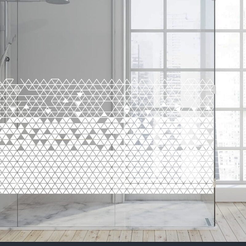 Dekoratīva balta matēta plēve logiem (DECO47) Image 4