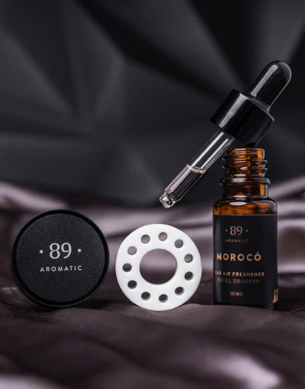 89 aromatic Auto gaisa atsvaidzinātāja uzpilde (pilieni) 10ml