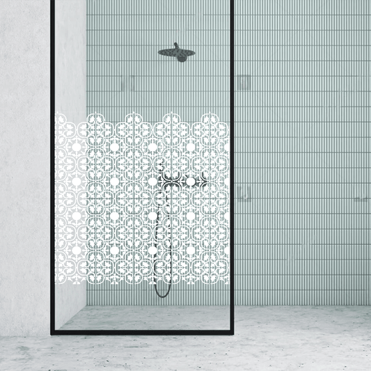 Dekoratīva balta matēta plēve logiem (DECO14) - Your Vendor - ALLSTARS