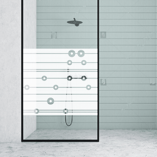 Dekoratīva balta matēta plēve logiem (DECO5) - Your Vendor - ALLSTARS