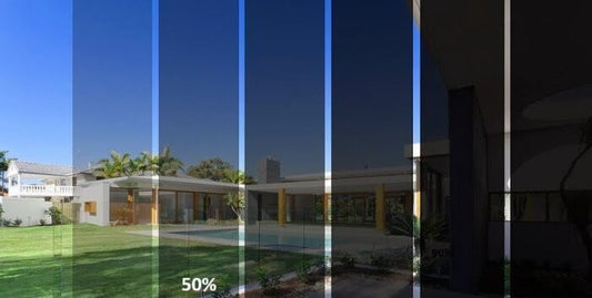 Logu tonēšanas plēve "Spoguļplēve 50%" Ārējā - Allstars Windows Film - ALLSTARS