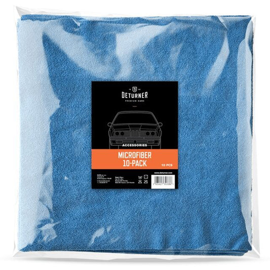 Mikrošķiedras lupatiņa - DETURNER CERAMIC Laser Cut BLUE 40x40cm 10pcs (10gab.) - Your Vendor - ALLSTARS