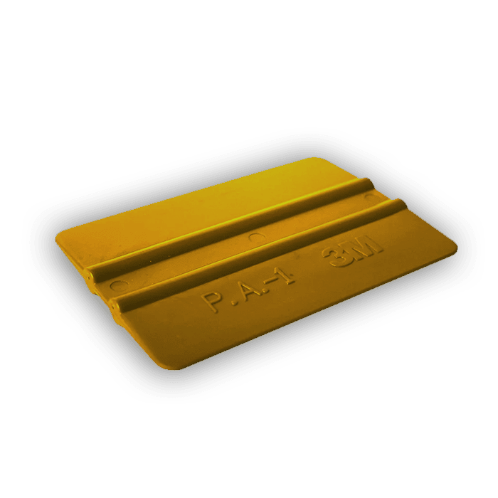 Rakelis plastikāta auto aplīmēšanai 3М "10 x 7,5 cm" Zelts - 3M - ALLSTARS