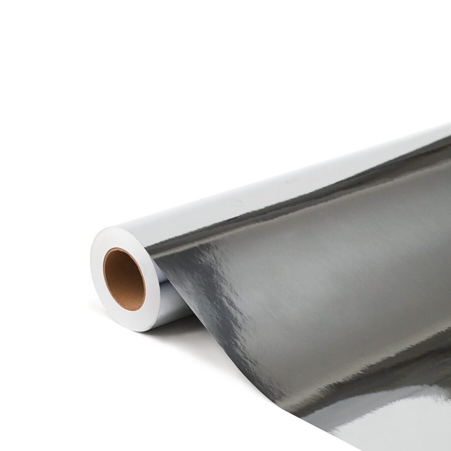 Vinila auto līmplēve "Melns hroms sudrabs" - Allstars Windows Films - ALLSTARS