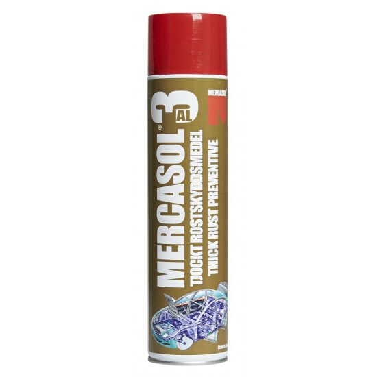 Mercasol 3 AL Bronza - Šķīdinātājbalstīts Pretšķembu Pārklājums 600ml