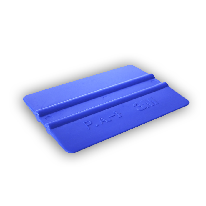 Rakelis plastikāta auto aplīmēšanai 3М "10 x 7,5 cm" Zils Image