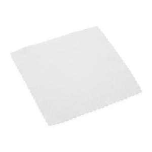 Mikrošķiedras zamšādas lupatiņas 12×12 cm 10 gab. baltas