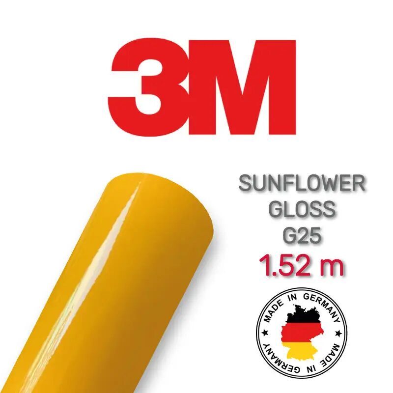 3M 2080 G25 Sunflower Gloss - 3M - ALLSTARS