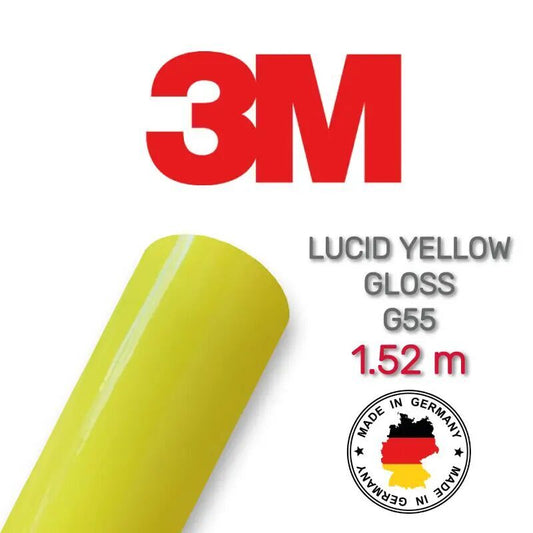3M 2080 G55 Lucid Yellow Gloss - 3M - ALLSTARS