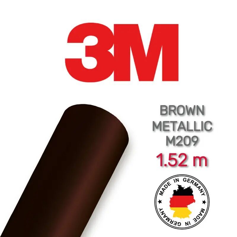 3М 2080 M209 Matte Brown Metallic - 3M - ALLSTARS