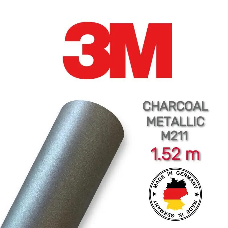3M 2080 M211 Matte Charcoal Metallic - 3M - ALLSTARS