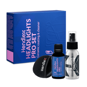 HENDLEX HEADLIGHT SET PRO 50ml - Lukturu nano aizsargpārklājums