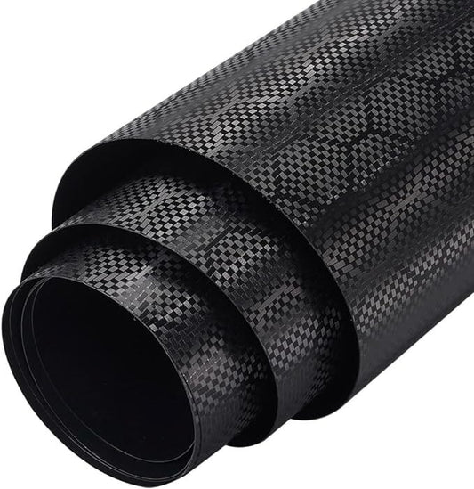Vinila auto līmplēve karbons ar melno bišu šūnu efektu. Image
