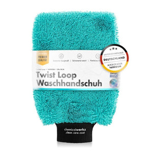 CHEMICALWORKZ TWISTED DRYING MITT 1600GSM - Mikrošķiedras žāvēšanas cimds