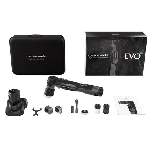 CHEMICALWORKZ EVO MINI AKKU HYBRID-ORBITAL POLISHER - Mini pulēšanas mašīna