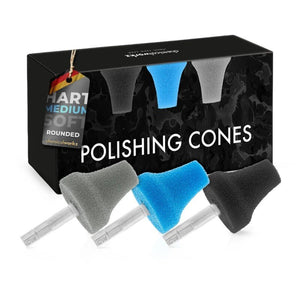 CHEMICALWORKZ POLISHING CONE ROUND 3gab. - Pulēšanas konusu komplekts