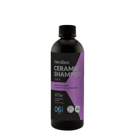 HENDLEX CERAMIC SHAMPOO 2in1 500ml - Auto šampūns ar keramisko vasku