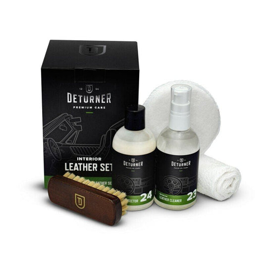 Ādas auto salona kopšanas komplekts - DETURNER LEATHER SET Image