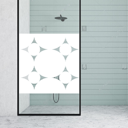 Dekoratīva balta matēta plēve logiem (DECO11) Image 4