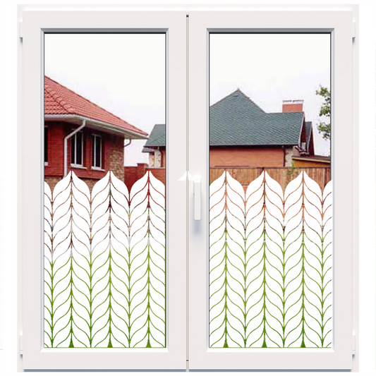 Dekoratīva balta matēta plēve logiem (DECO29) Image
