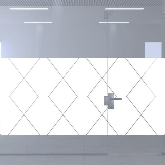 Dekoratīva balta matēta plēve logiem (DECO42) Image