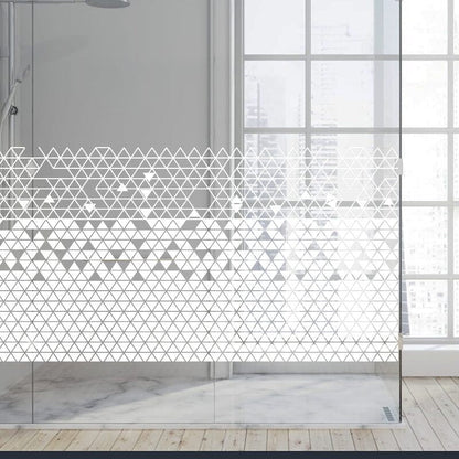 Dekoratīva balta matēta plēve logiem (DECO47) Image 4