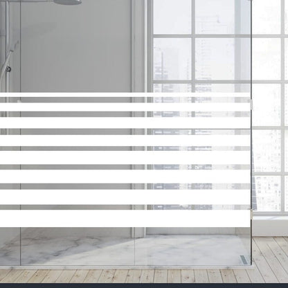 Dekoratīva balta matēta plēve logiem (DECO50) Image 4