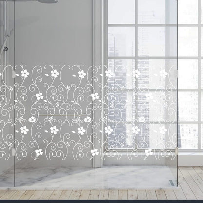 Dekoratīva balta matēta plēve logiem (DECO51) Image 4