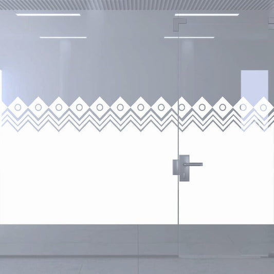 Dekoratīva balta matēta plēve logiem (DECO9) Image