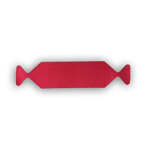 Apvalks rakelim, punainen mikrokuitu 