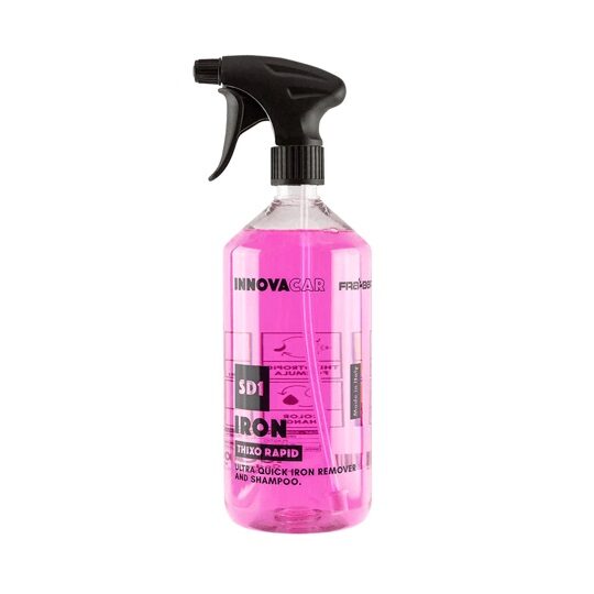 Atdzelžotājs/Rūsas daļiņu noņēmējs un šampūns 1L - INNOVACAR SD1 IRON THIXO RAPID - Your Vendor - ALLSTARS