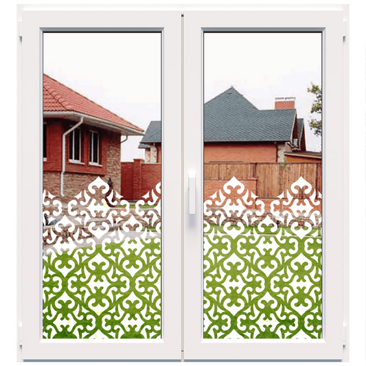 Dekoratīva balta matēta plēve logiem (DECO12) - Your Vendor - ALLSTARS