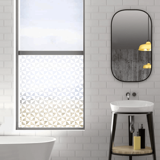 Dekoratīva balta matēta plēve logiem (DECO13) - Your Vendor - ALLSTARS