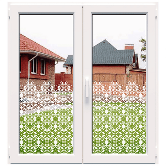 Dekoratīva balta matēta plēve logiem (DECO14) - Your Vendor - ALLSTARS