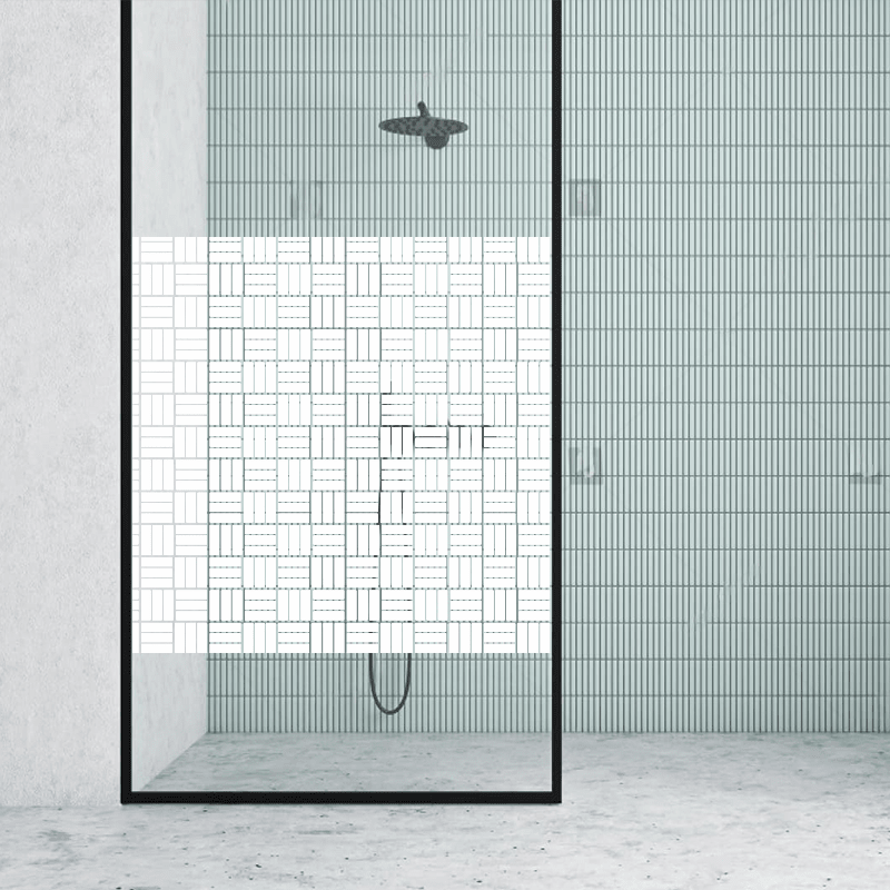 Dekoratīva balta matēta plēve logiem (DECO15) - Your Vendor - ALLSTARS