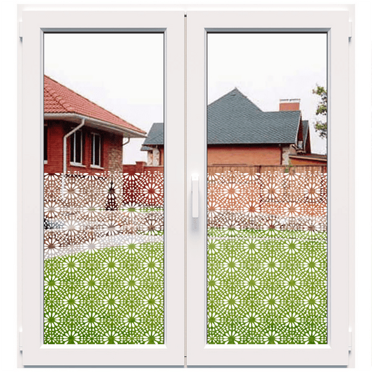 Dekoratīva balta matēta plēve logiem (DECO17) - Your Vendor - ALLSTARS