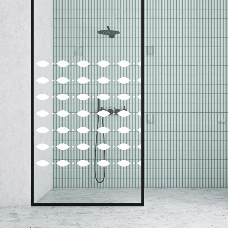 Dekoratīva balta matēta plēve logiem (DECO28) - Your Vendor - ALLSTARS