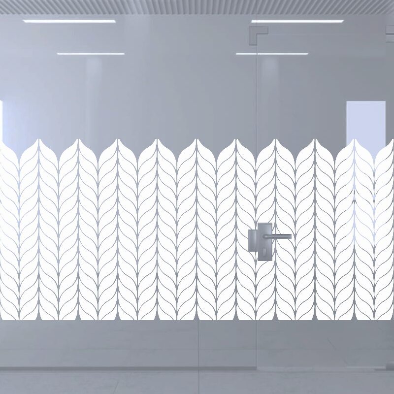 Dekoratīva balta matēta plēve logiem (DECO29) - Your Vendor - ALLSTARS