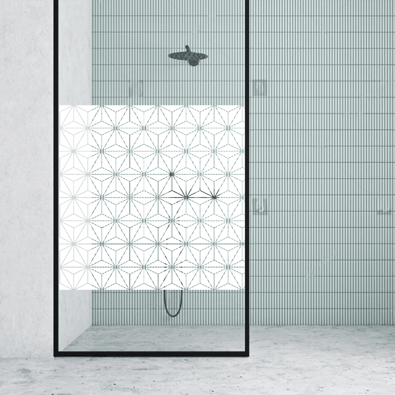 Dekoratīva balta matēta plēve logiem (DECO41) - Your Vendor - ALLSTARS