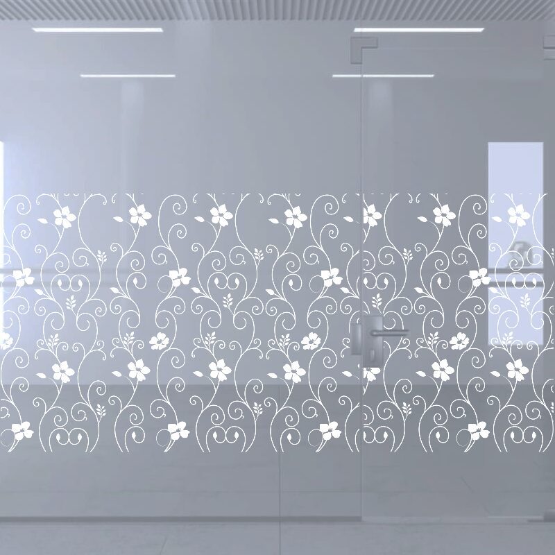 Dekoratīva balta matēta plēve logiem (DECO51) - Your Vendor - ALLSTARS
