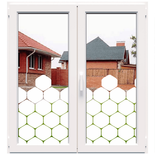 Dekoratīva balta matēta plēve logiem (DECO6) - Your Vendor - ALLSTARS