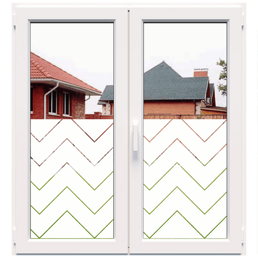 Dekoratīva balta matēta plēve logiem (DECO8) - Your Vendor - ALLSTARS