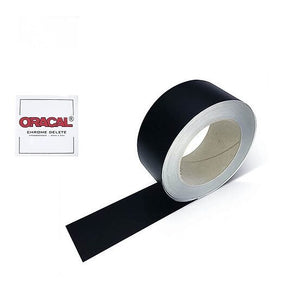 Premium Auto Glossy Adhesive Film Set for Chrome Removal ORACAL 970 (25m x 5cm)