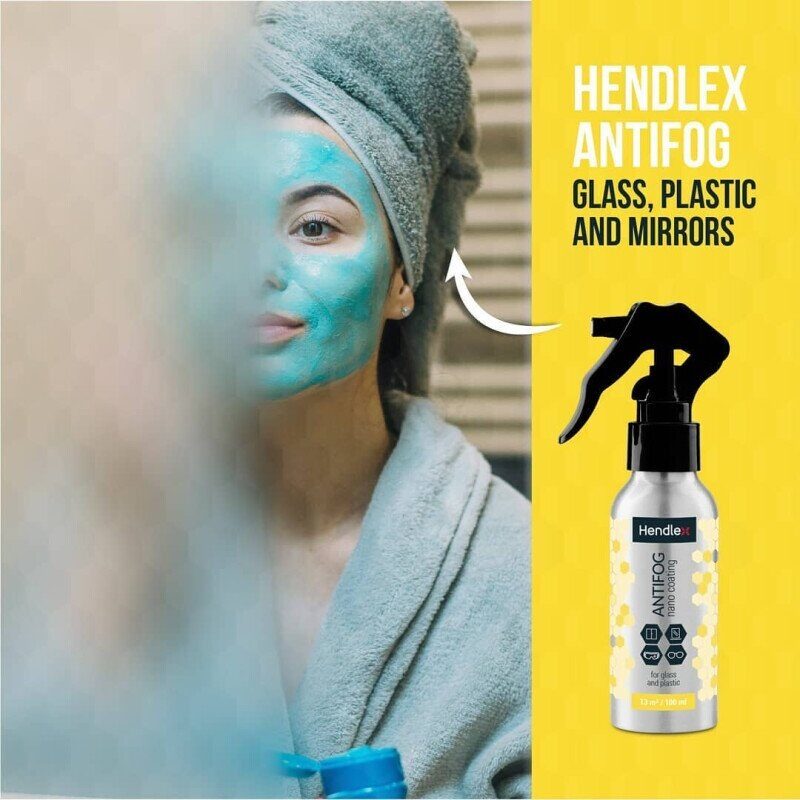 Pretaizsvīšanas līdzeklis spoguļiem - HENDLEX HOME ANTIFOG 100ml - Your Vendor - ALLSTARS