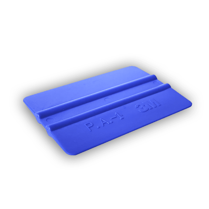 Rakelis plastikāta auto aplīmēšanai 3М "10 x 7,5 cm" Zils - 3M - ALLSTARS